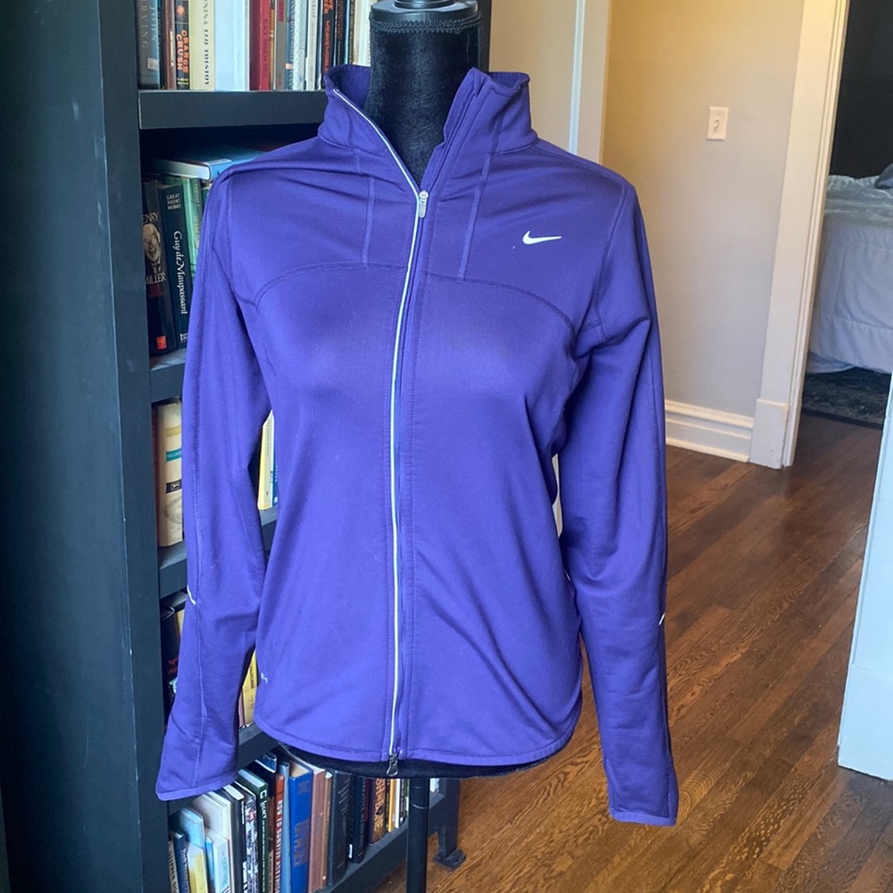 Purple Nike Zip Up